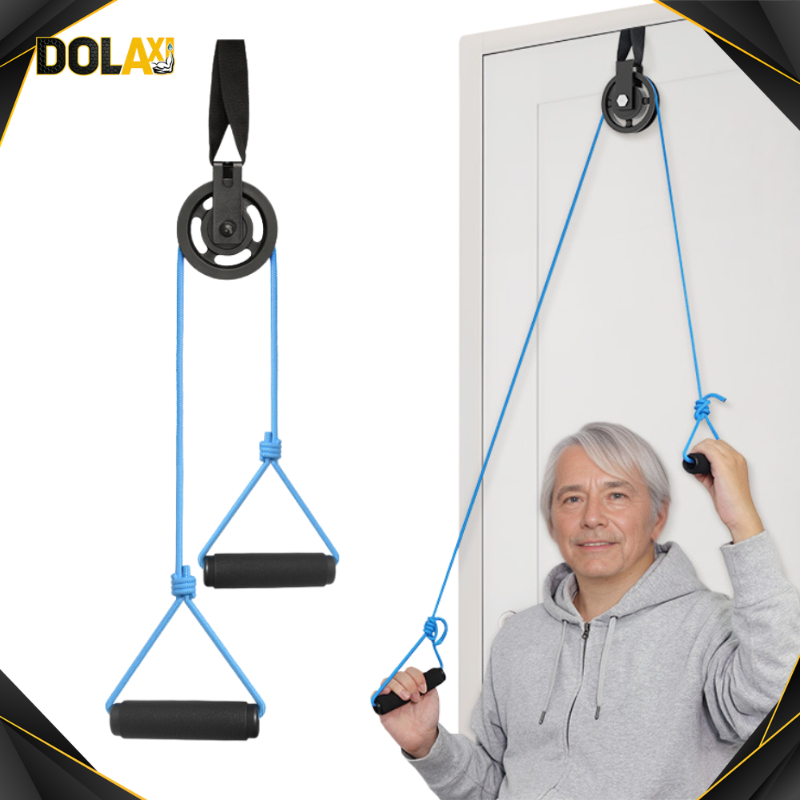 DOLAXI - Alat Terapi Stroke Fisioterapi Tangan Hemiplegia Pulley Latihan Rehabilitasi
