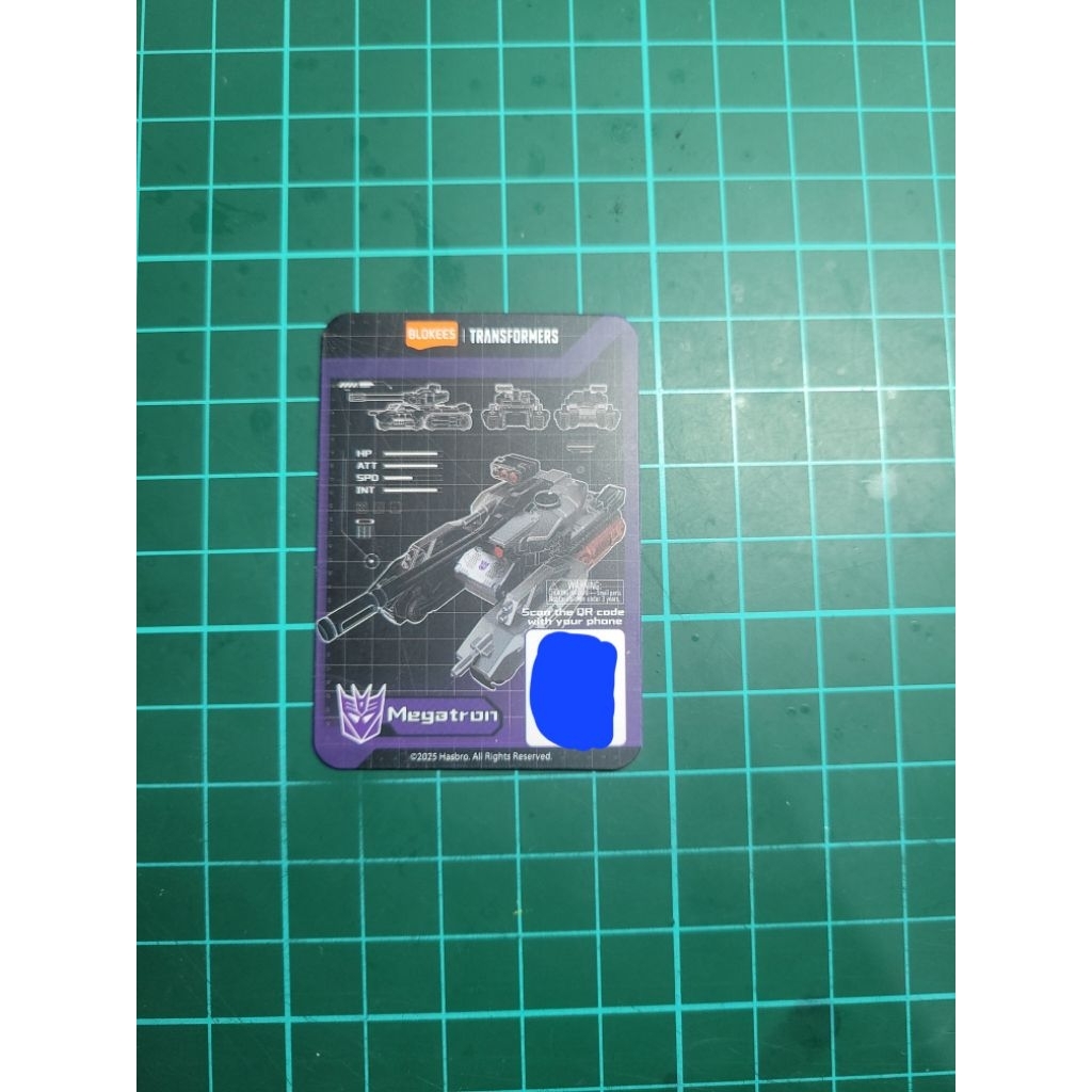 Blokees Wheel-C01 Card [[Megatron))
