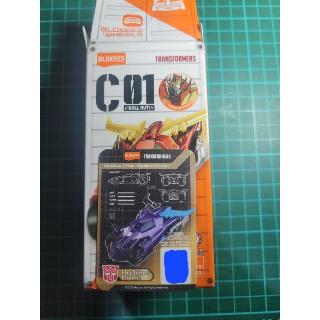 Blokees Wheel-C01 [Radiant Rodimus Prime]