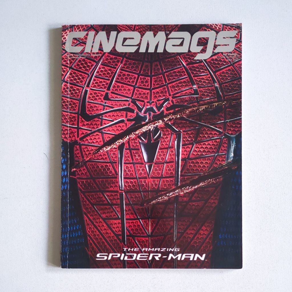 Majalah CINEMAGS Edisi 156 - Juli 2012 The Amazing Spider-Man + bonus poster
