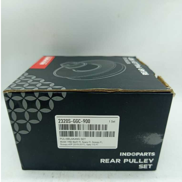 PULLY BELAKANG SET BEAT FI SPACY FI SCOOPY FI SCOOPY ESP 2015-2017 ORIGINAL INDOPARTS - GGC