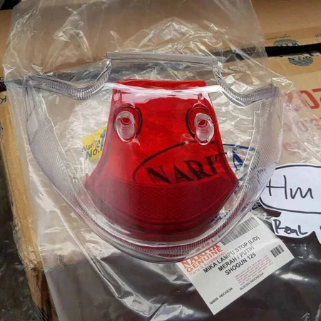 Mika Kaca Lampu Stop Suzuki SHOGUN 125 Mika Lampu Belakang Suzuki SHOGUN 125