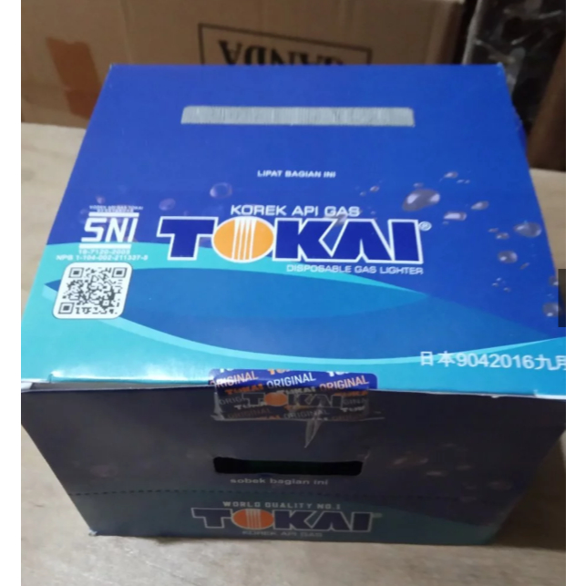 BENSIN GAS TOKAI Korek Api Gas Isi 50pcs Original ORIGINAL