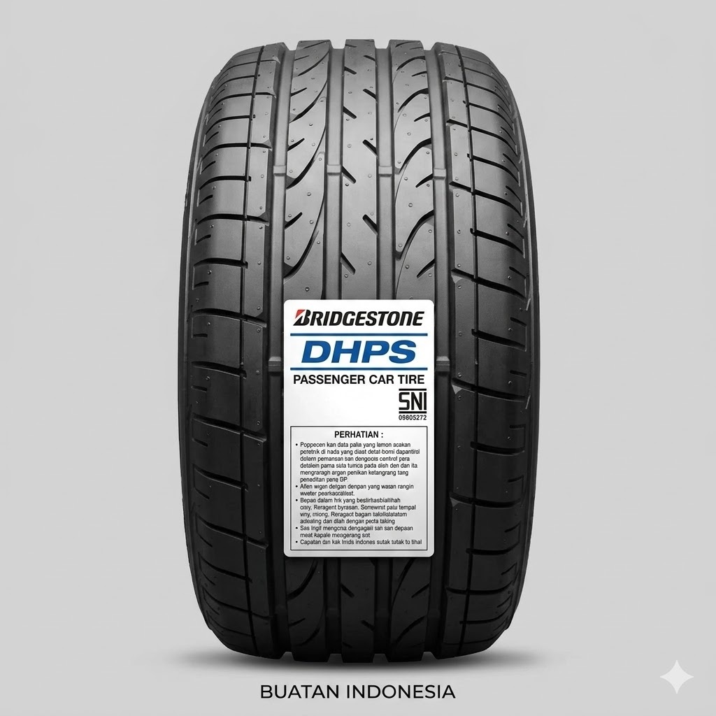 BAN MOBIL TUBLES RING 20 BRIDGESTONE DHPS 245 50 R20 BAN EMPUK PRODUKSI TERBARU