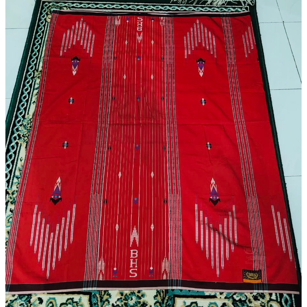 SARUNG BHS SGT/SGD gold merserized berjahit Tengah LAWAS second