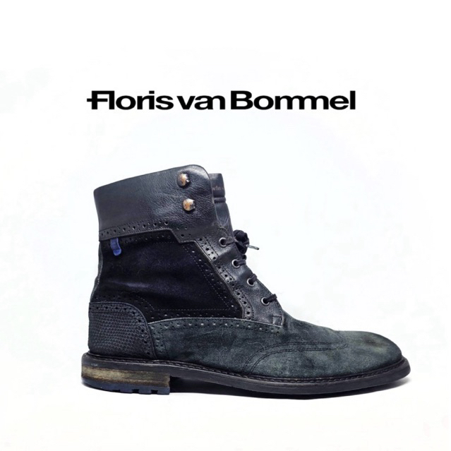 Size 43 | FLORIS VAN BOMMEL Sepatu boot mewah kulit pria 2nd
