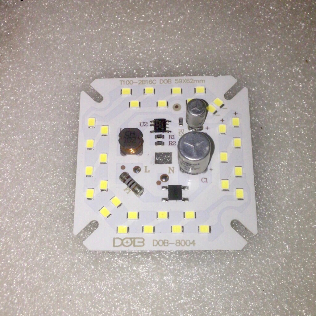 PCB Lampu LED AC PERSEGI 30W 40W 50W 60W Modul mesin lampu led