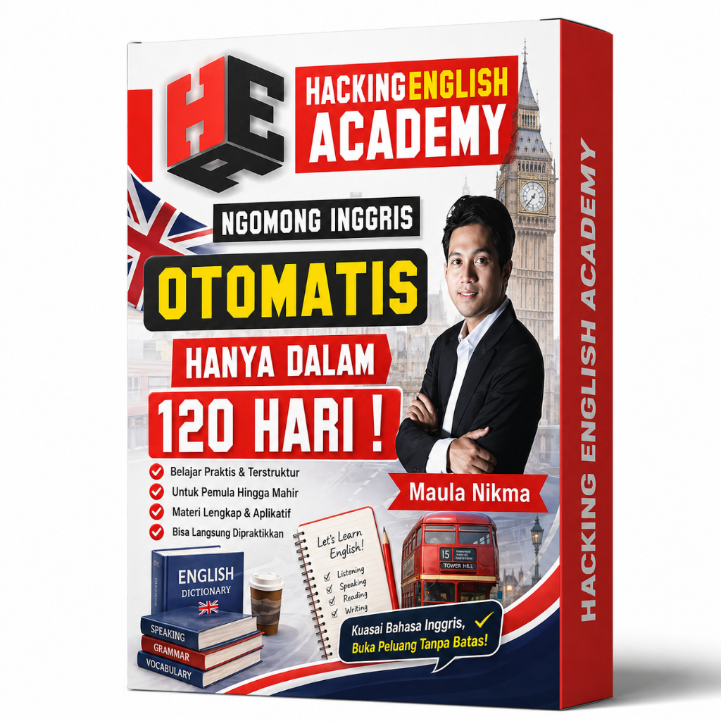 PROMO Hacking English Academy | Jago Bahasa Inggris Dalam 120 Hari