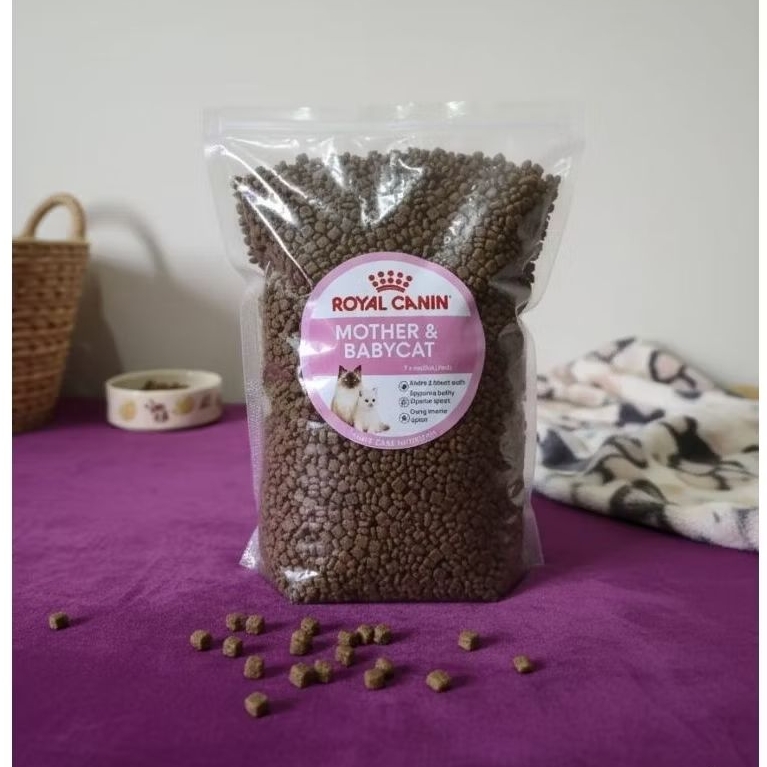 [TJS Shop] Royal Canin Mother & Babycat Repack 1 Kg | Makanan Induk Hamil Menyusui & Anak Kucing 1 -