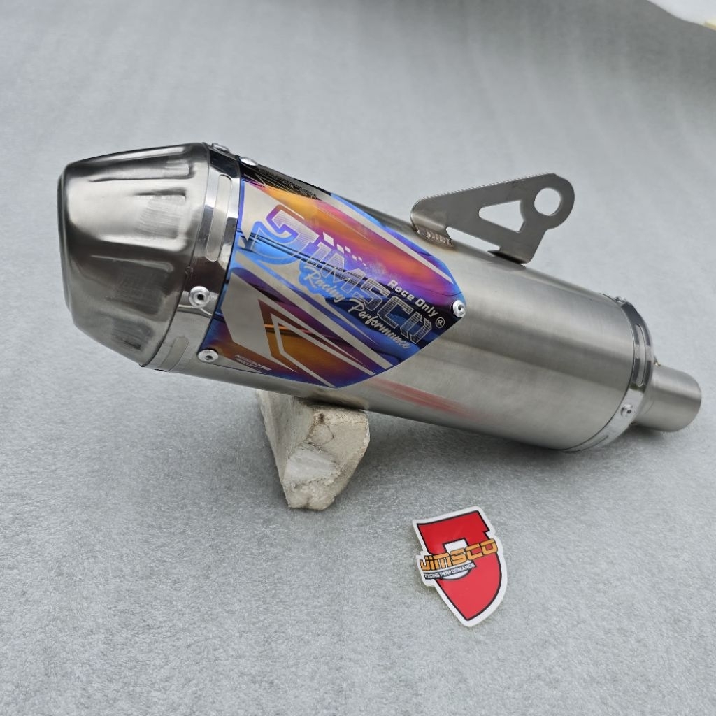 Silencer Knalpot Racing JIMSCO Trail Klx Crf WR Viar150 38mm
