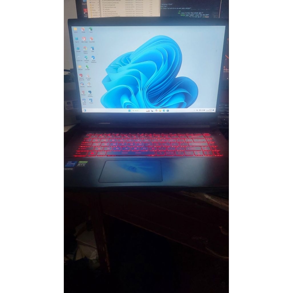 LAPTOP MSI GF 63, RAM 32 GB, SSD 512 GB, VGA RTX 3050