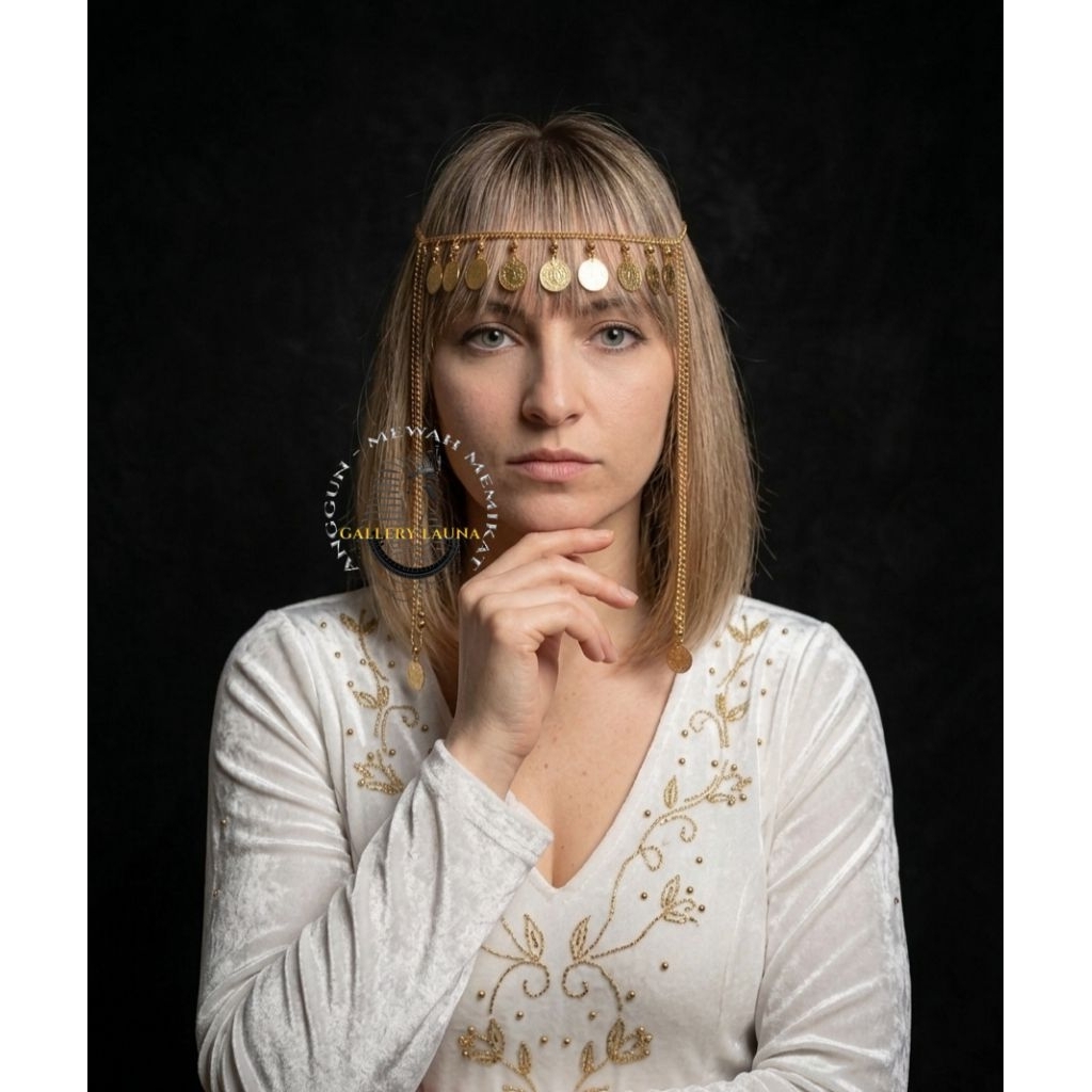 Hairband Cantik Headpiece Romawi Aksesoris Yunani