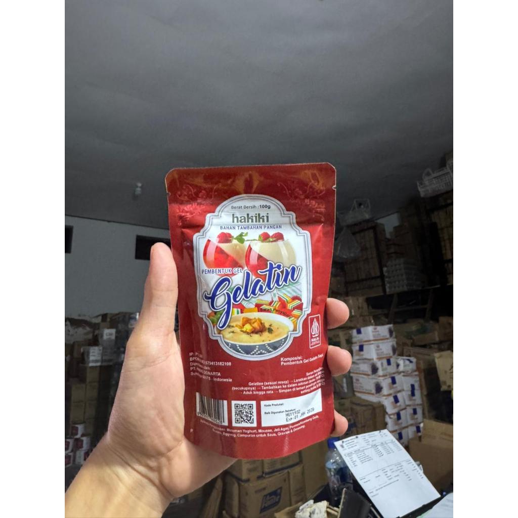 Gelatin Powder Hakiki / Gelatin Bubuk Hakiki - 100 Gram