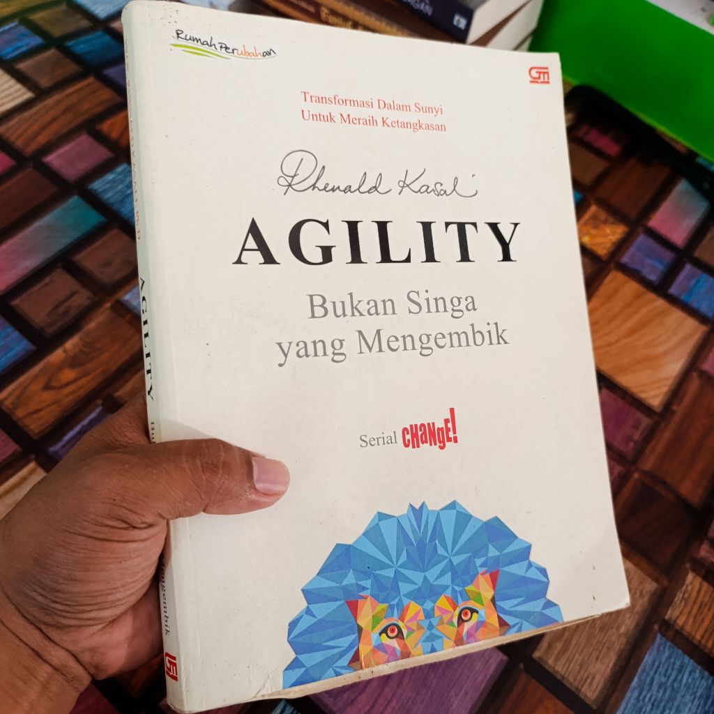 buku agility bukan singa yang mengembik - Rhenald Kasali original
