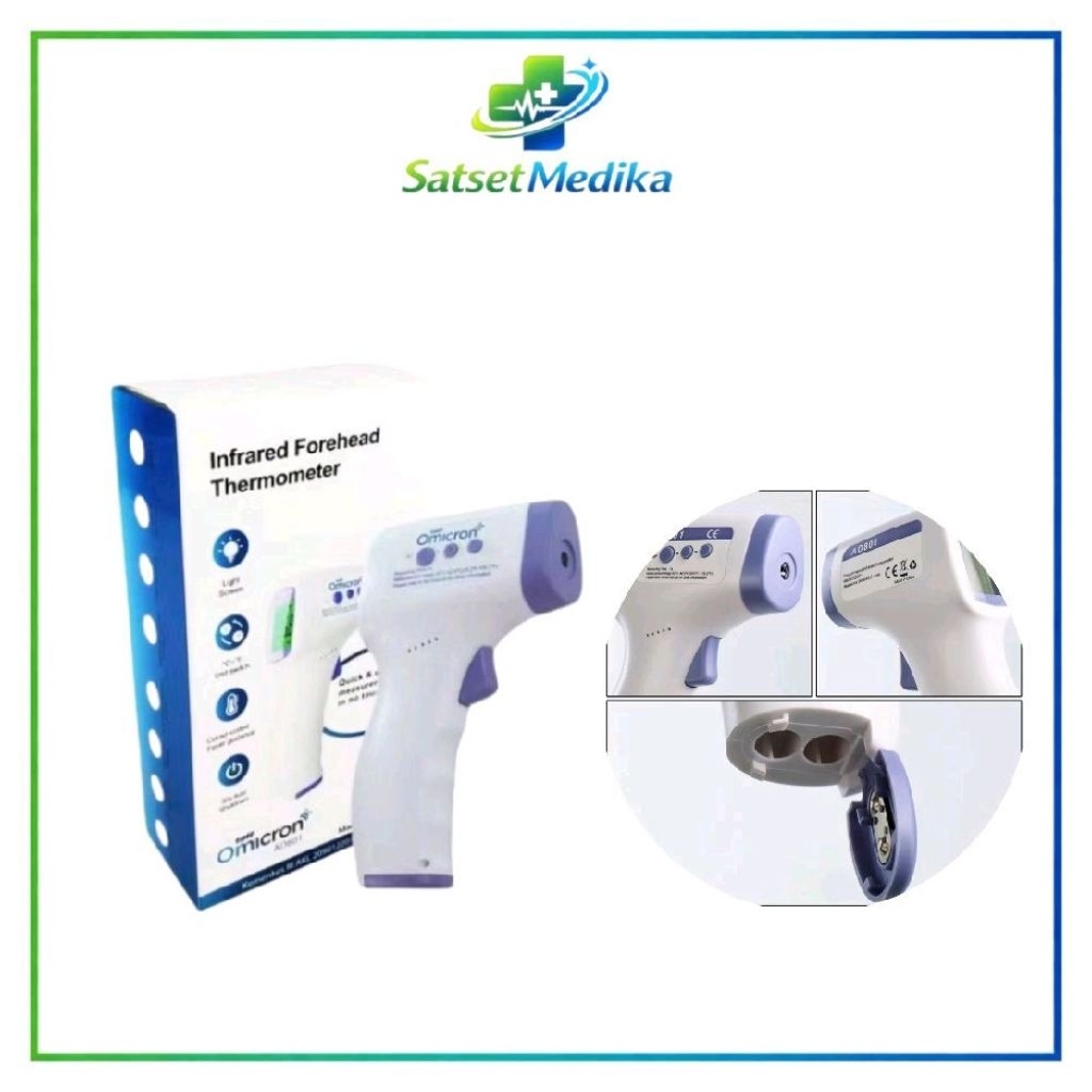 Thermometer Infrared AD801/ Termometer Cek Suhu Badan AD 801/ Thermometer Digital Tembak