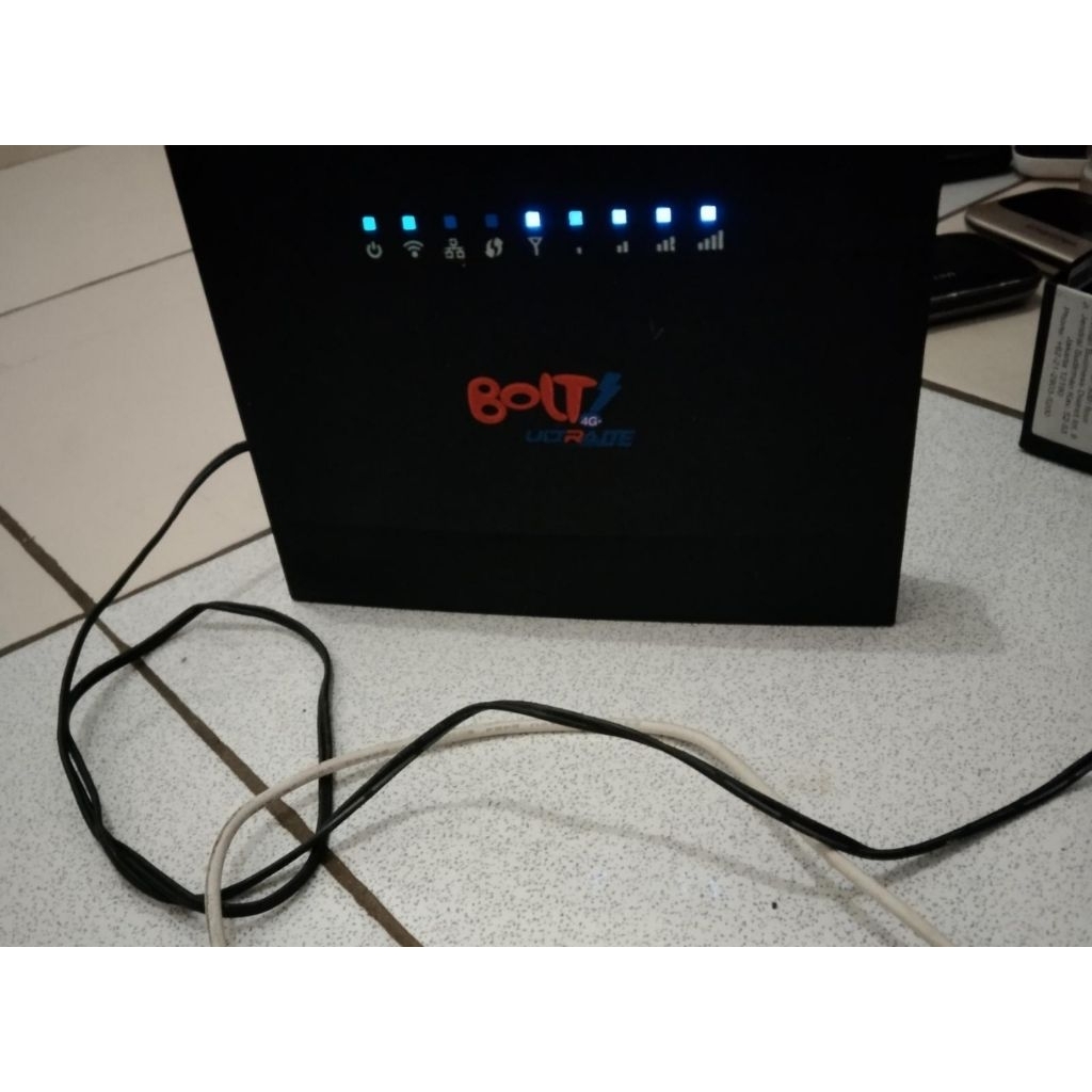 MODEM BOLT HELIOS BL500 BEKAS NORMAL