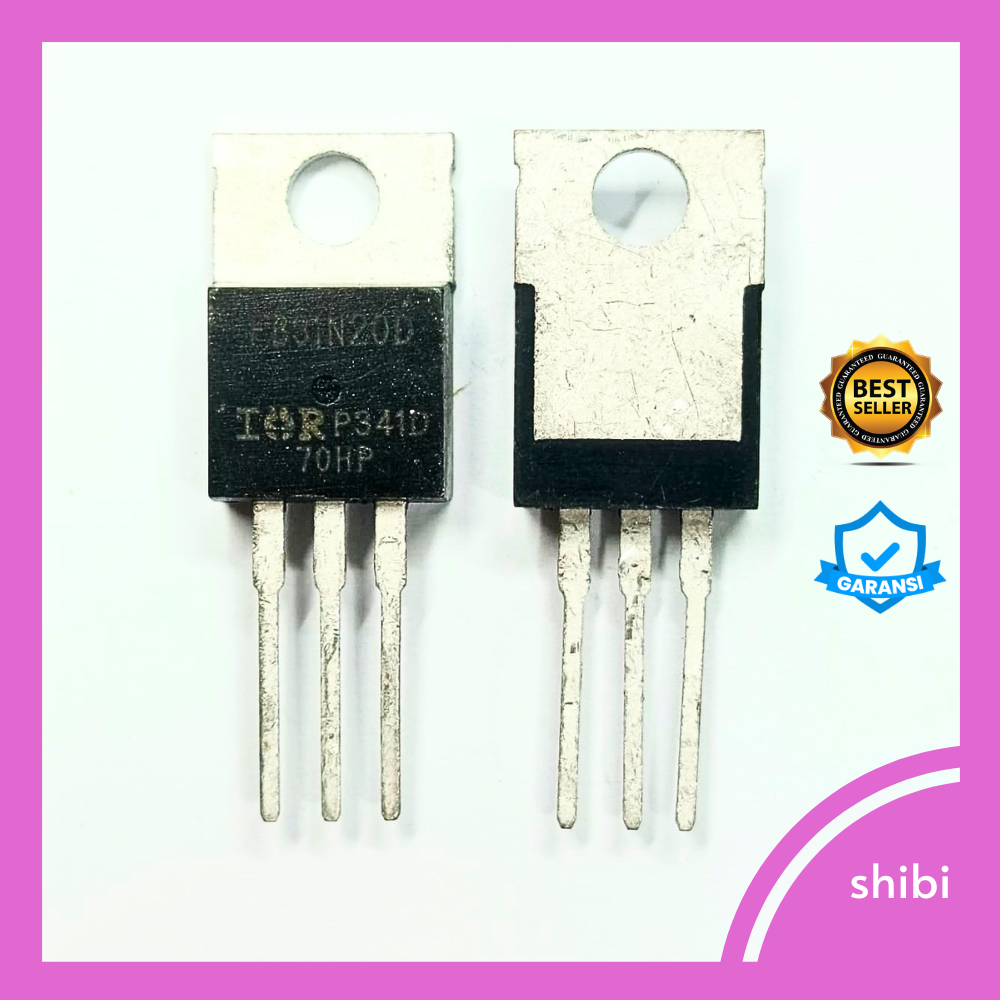 IRFB31N20D GARANSI MOSFET 200V 31A TO-220 IRFB 31N20 D BARU