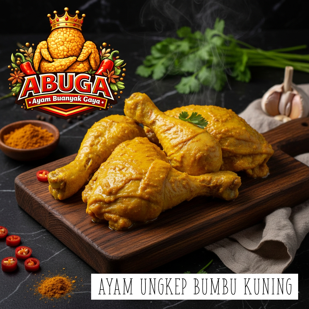 ABUGA Ayam Ungkep Goreng Serundeng Lengkuas (FROZEN)
