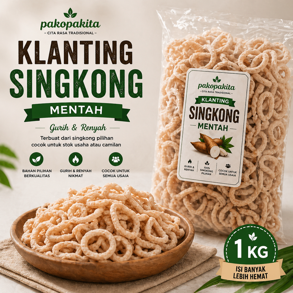 lanting singkong mentah