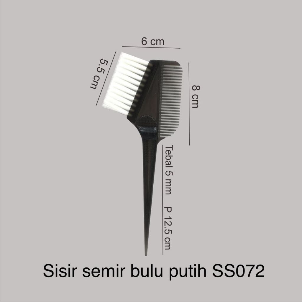 SISIR SEMIR BULU HALUS PUTIH CAT RAMBUT BARBER SALON