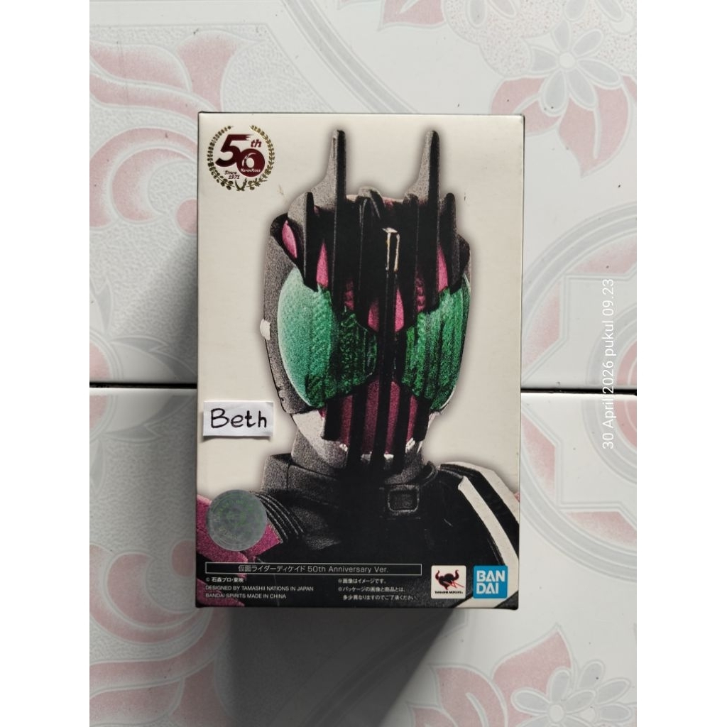 SHF Decade SS 50th Anniversary Ver Ori Bandai Heisei Kamen Rider