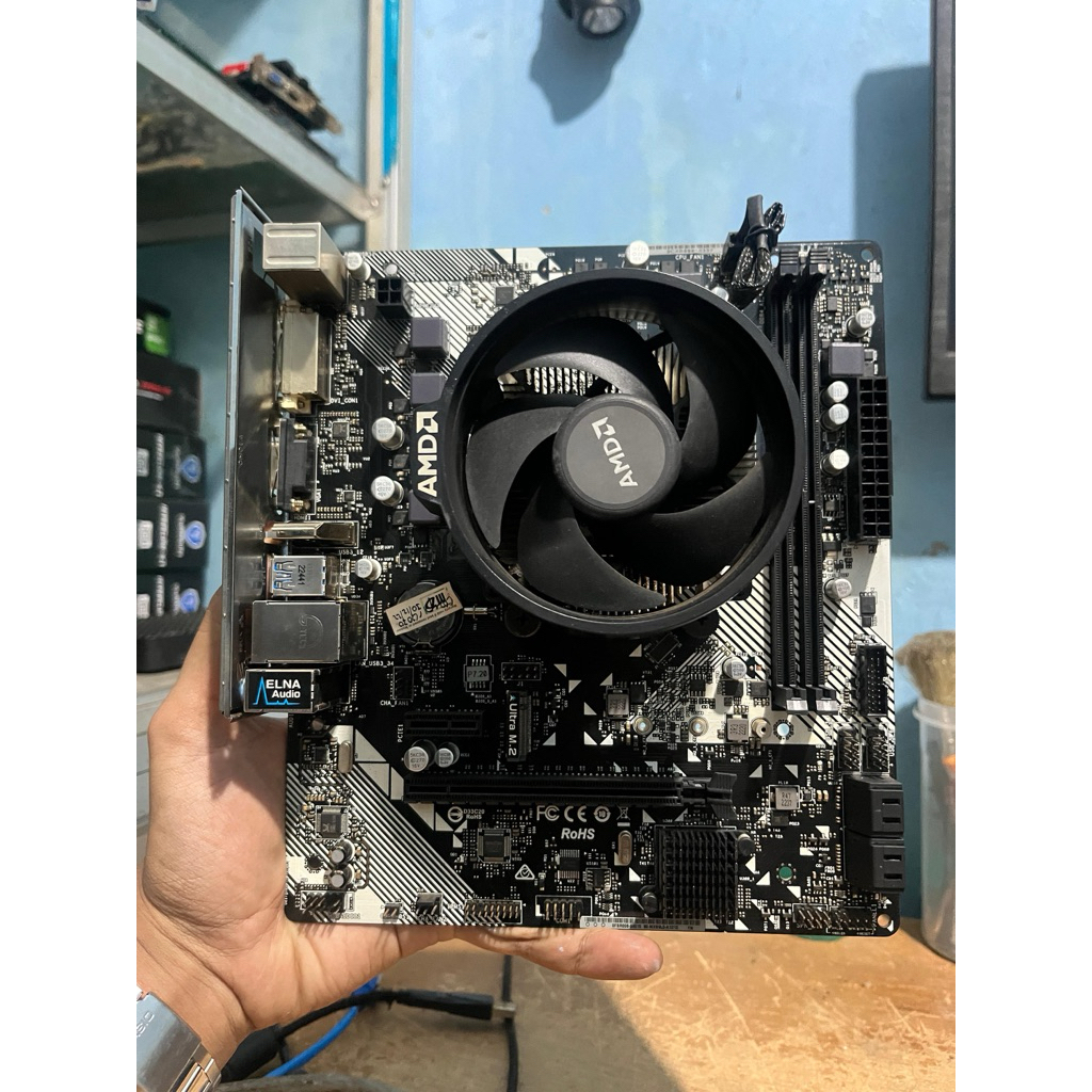 Paketan ryzen 3 3100 mobo a320m