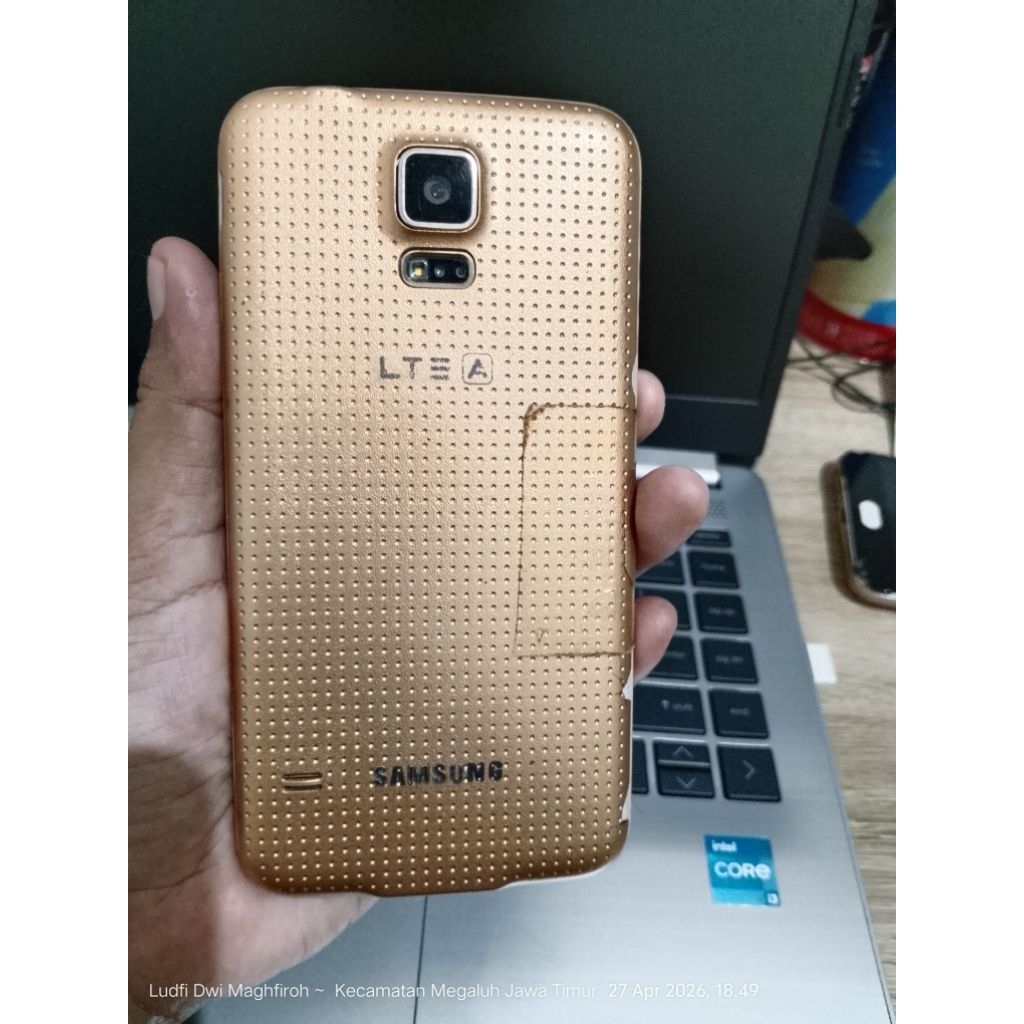 Samsung S5 ory second