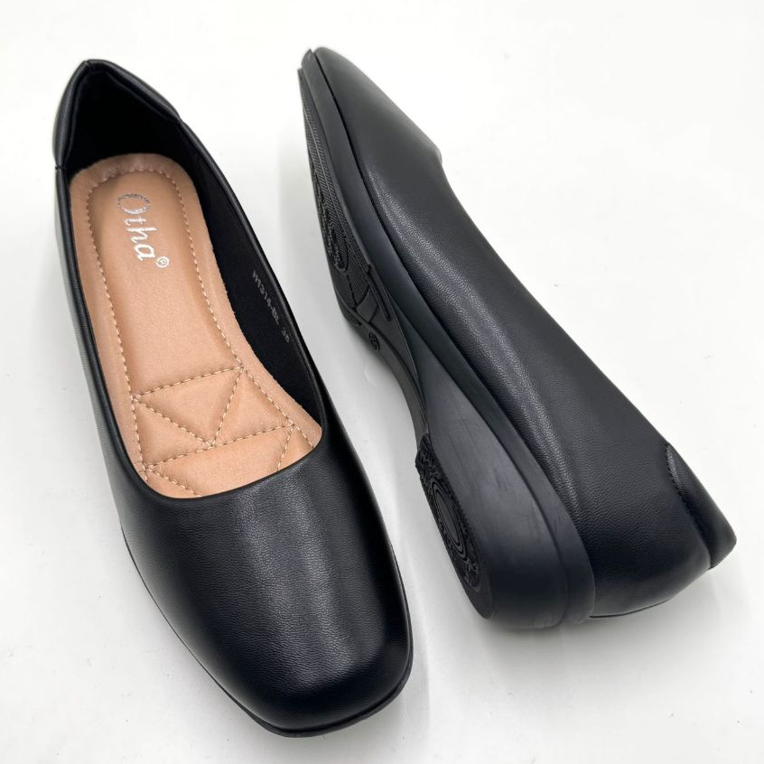 Otha Shoes H1314 OFS - Sepatu Pantofel Wanita Tinggi Hak 3CM