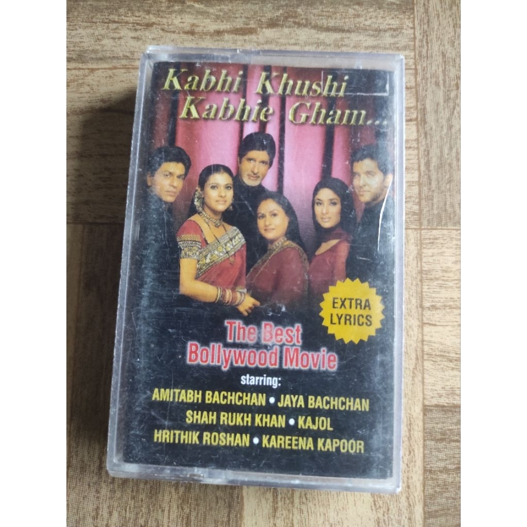 kaset pita KABHI KUSHI KABHIE GHAM