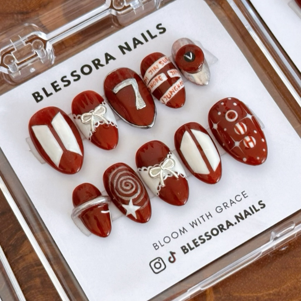 Custom Press On Nails BTS