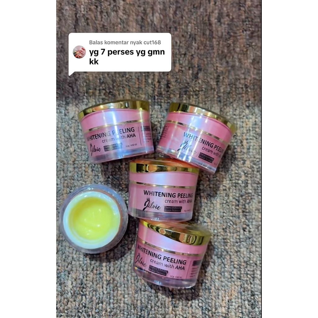 CREAM JILVIE KELUPAS PINK BPOM