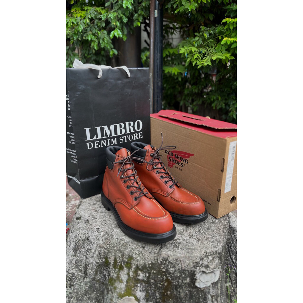 Redwing 8801 moctoe super sole Red wing