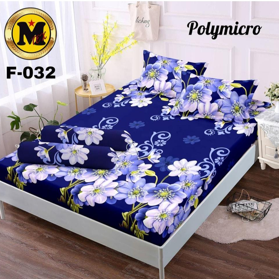 SEPREI 4 BANTAL 2 GULING 180X200 MOTIF KARAKTER BAHAN KATUN ADEM HALUS LENGKAP VARIASI UKURAN
