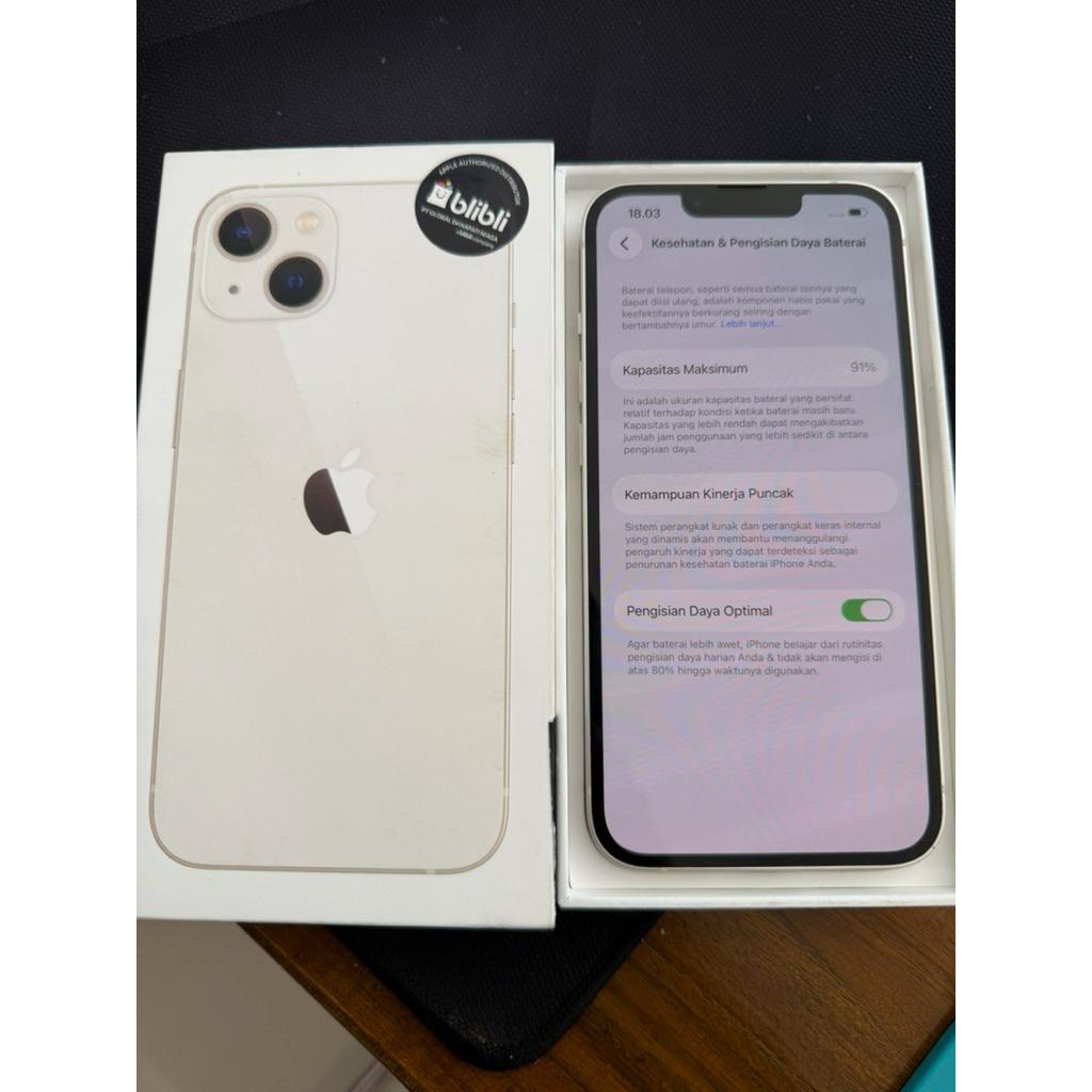 Iphone 13 Ibox second 128 GB