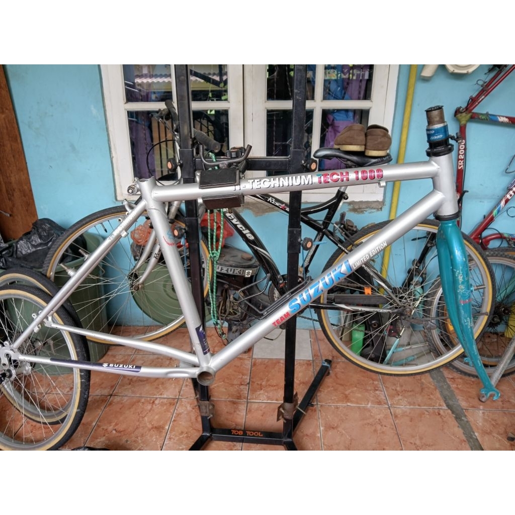 frame sepeda suzuki size 45cm