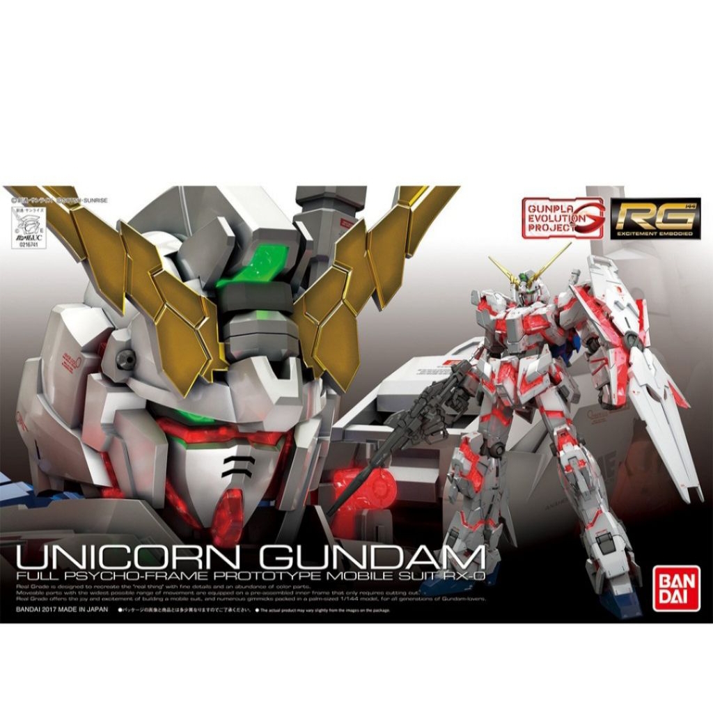 RG BANDAI UNICORN