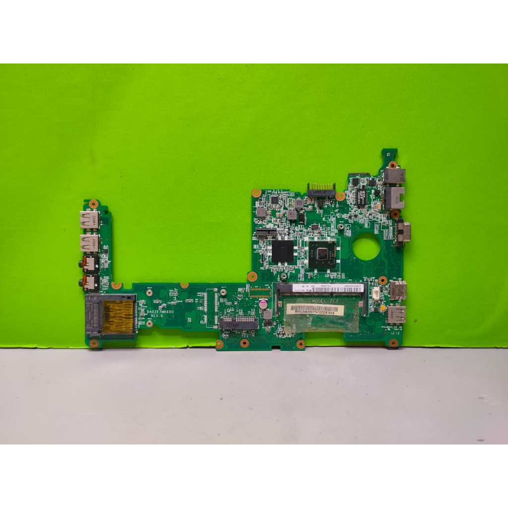 ET24 MBR-AC-26 (BACA DESKRIPSI) MOTHERBOARD MOBO LAPTOP ACER ASPIRE ONE D270 DA0ZE7MB6D0 REV : D
