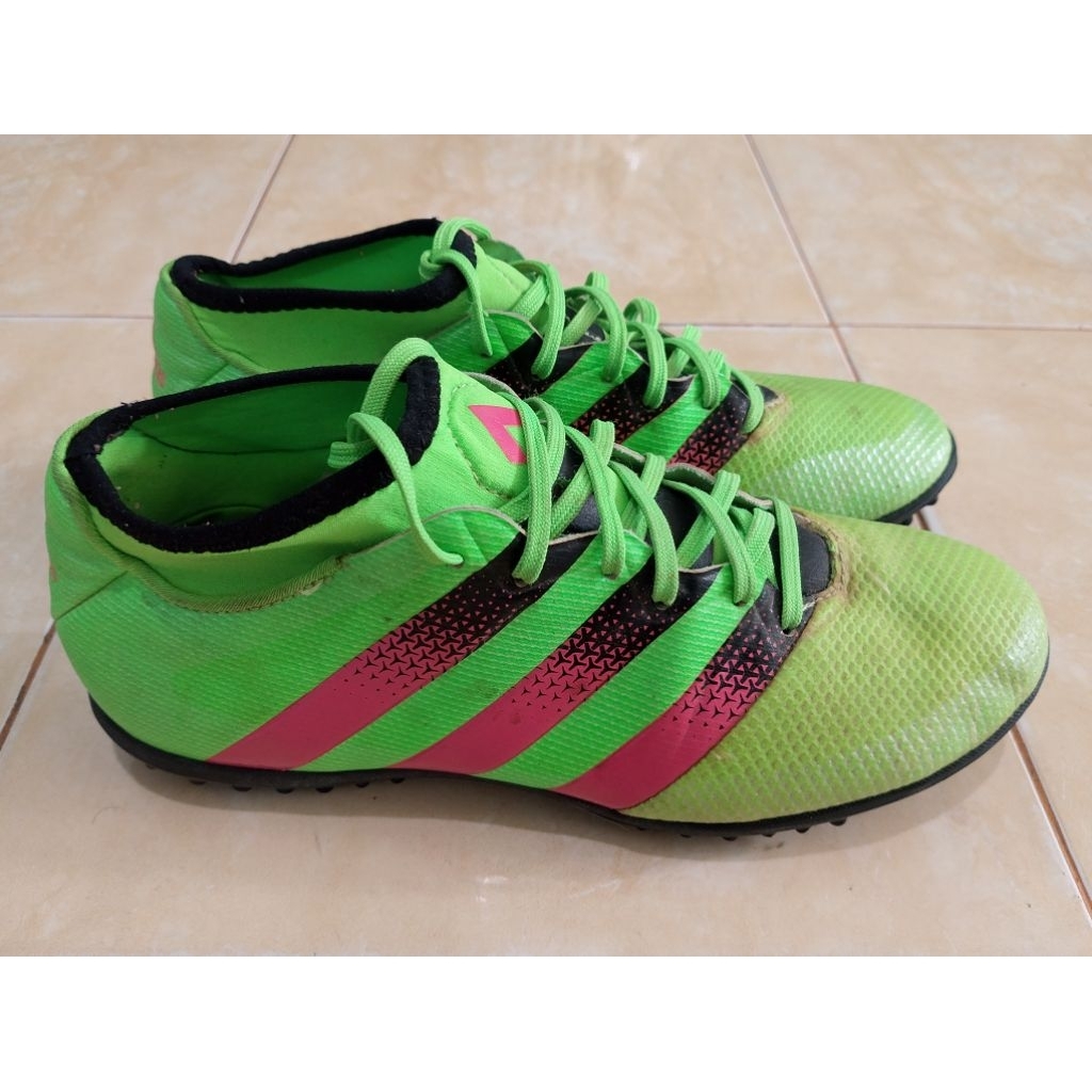 Sepatu Bola Second Minisoc Adidas Ace 16.3 Primemesh Turf TF Size 40 Insole 245 Second Ori