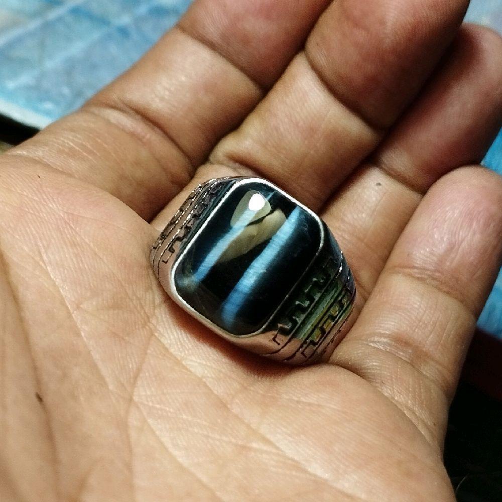 NEW Colection Batu Cincin Akik hawk eye/mata elang ful star natural Elegan