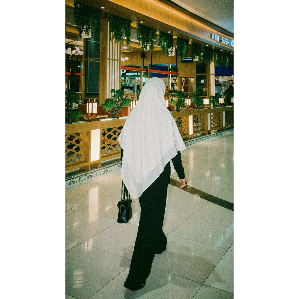 Khiban ivory 145cm by Rantauan.hijab PL