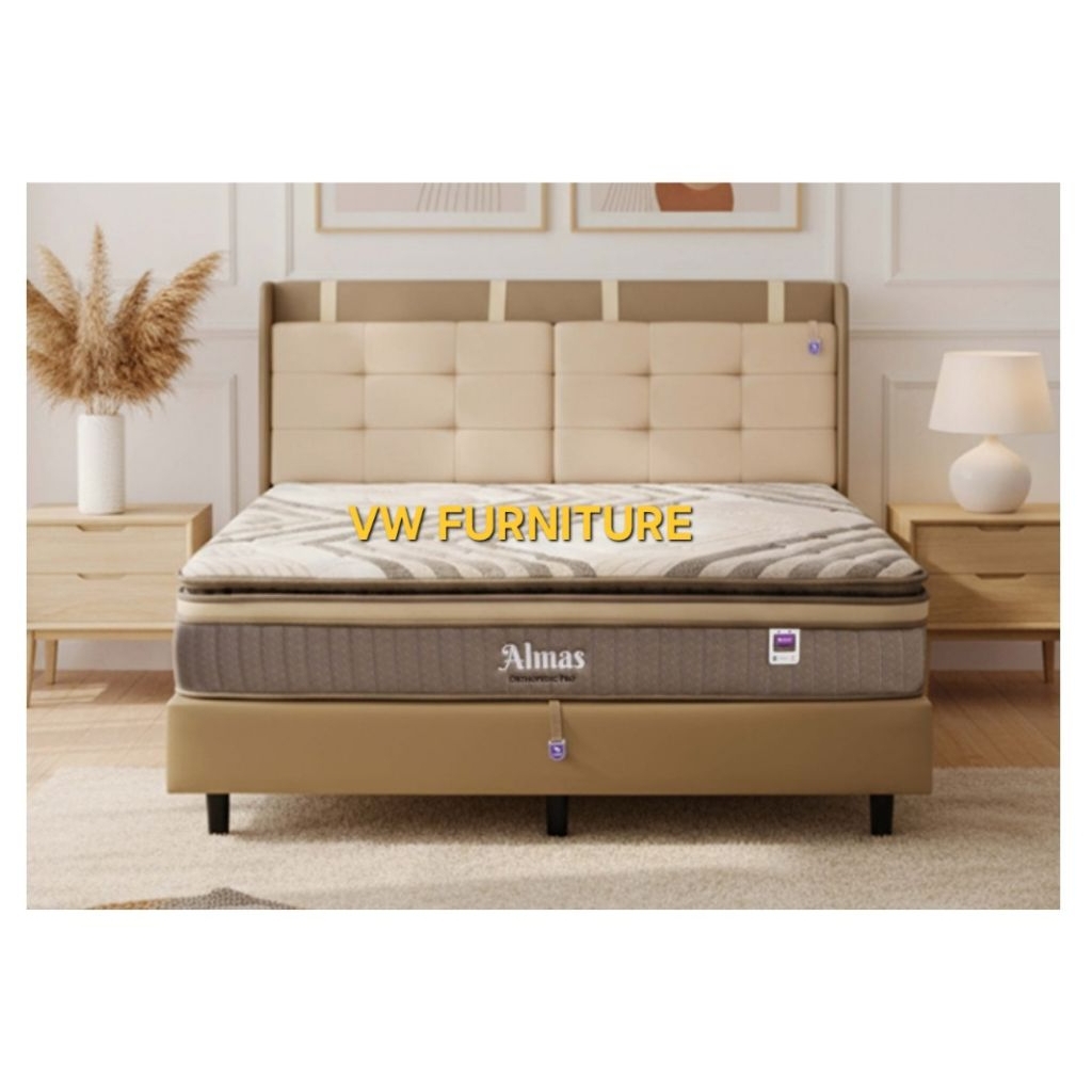 Springbed Angel Tipe Almas - Ukuran 180×200cm - Matras Angel Almas