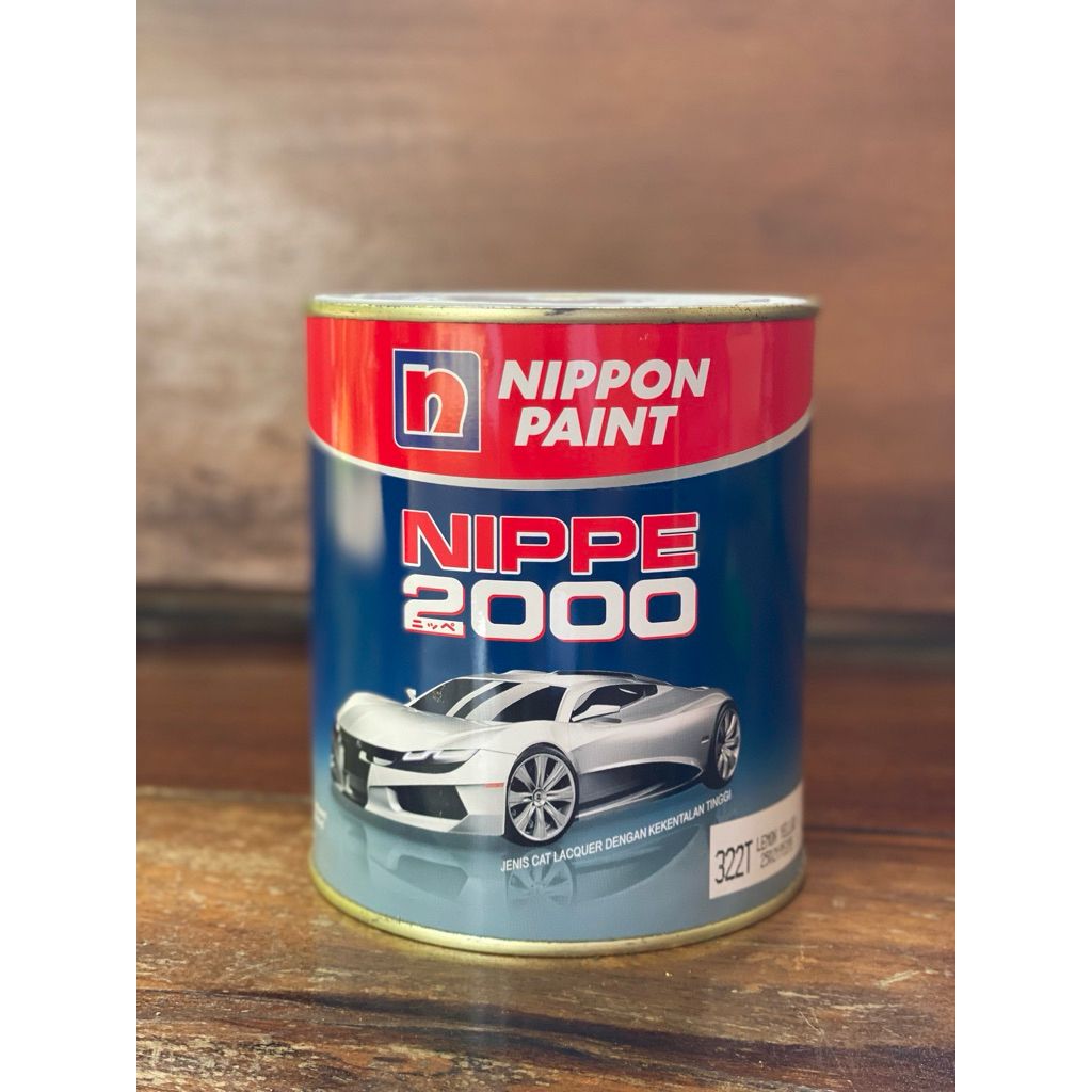 cat duco NC NIPPE 2000 LEMON YELLOW 322T 1 KG KUNING