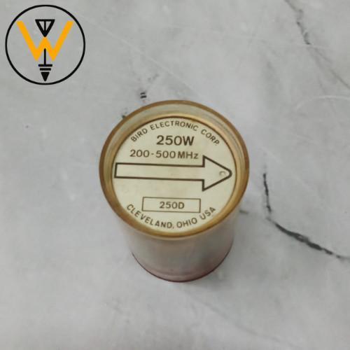 BIRD 250D ELEMENT 250W 200-500MHZ THRULINE ELEMENT WATTMETER BIRD 250 D
