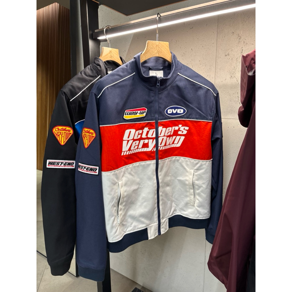 Racing Jacket October’s Very Own Navy Handcarry from Canada