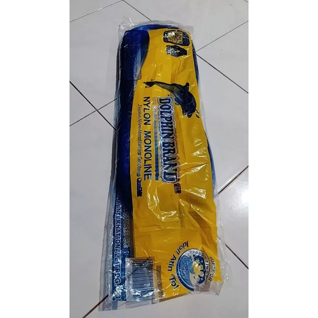Nilon Dolphin Monofilament Warna Biru Ori Philipina100%