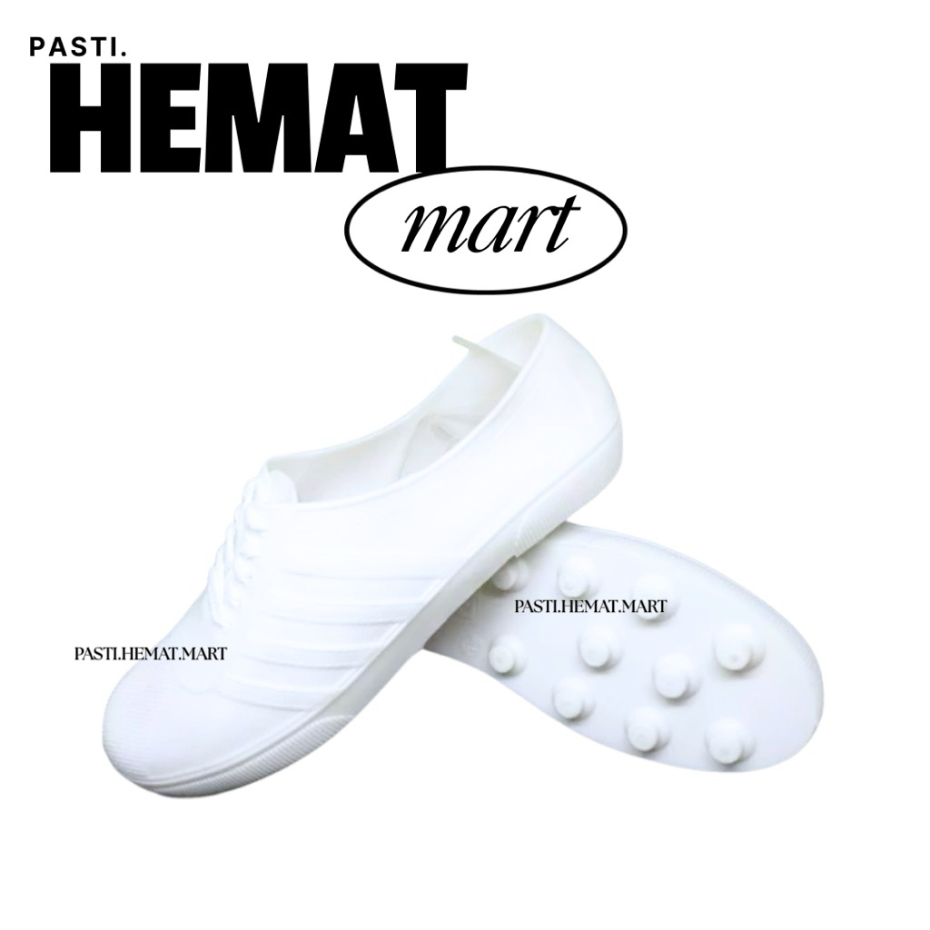 Sepatu Karet AP 963 Putih | Sepatu AP Putih Pendek Karet | Sepatu Bola Putih | Sepatu Boot Pendek
