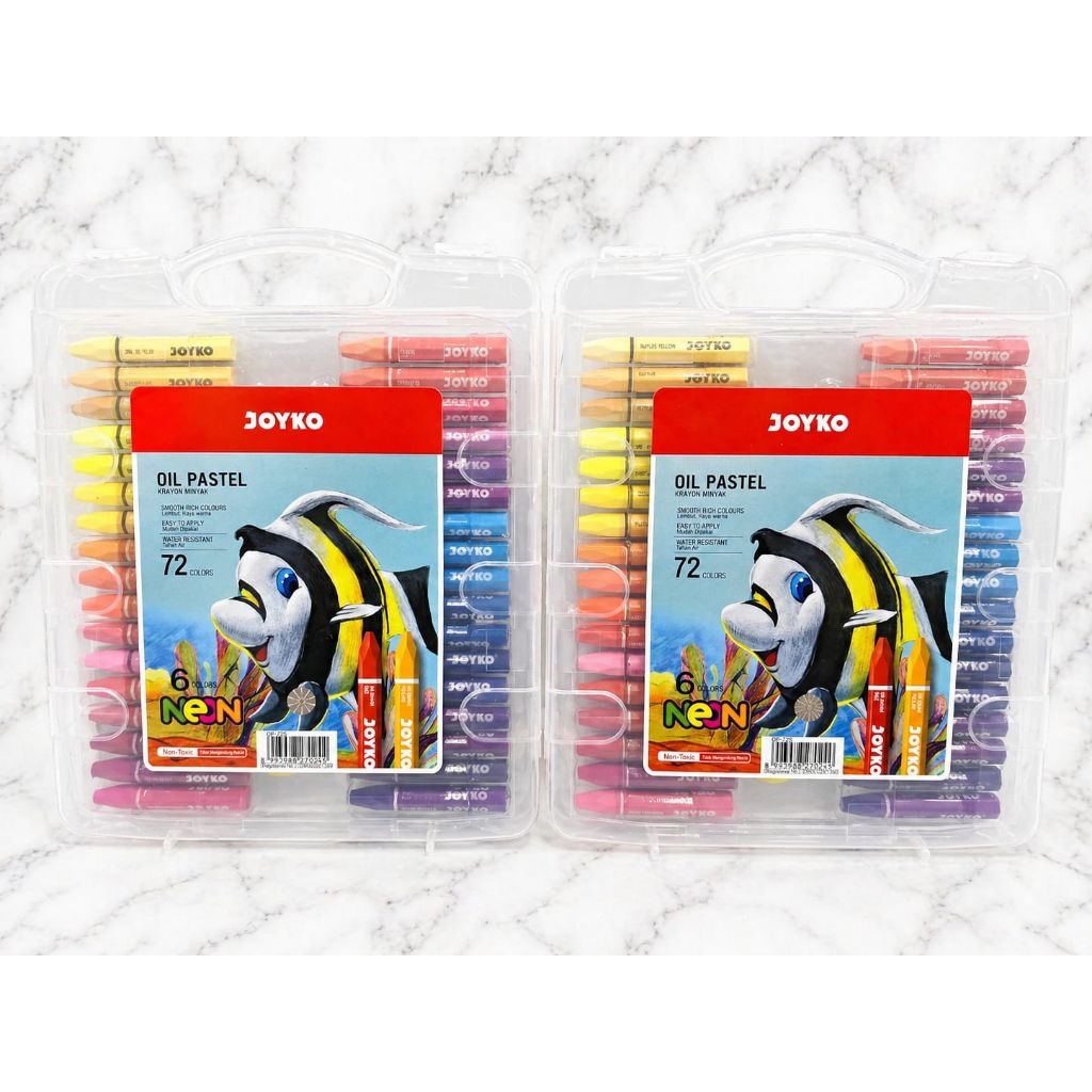 JOYKO OIL PASTEL /CRAYON  72 WARNA LENGKAP MURAH