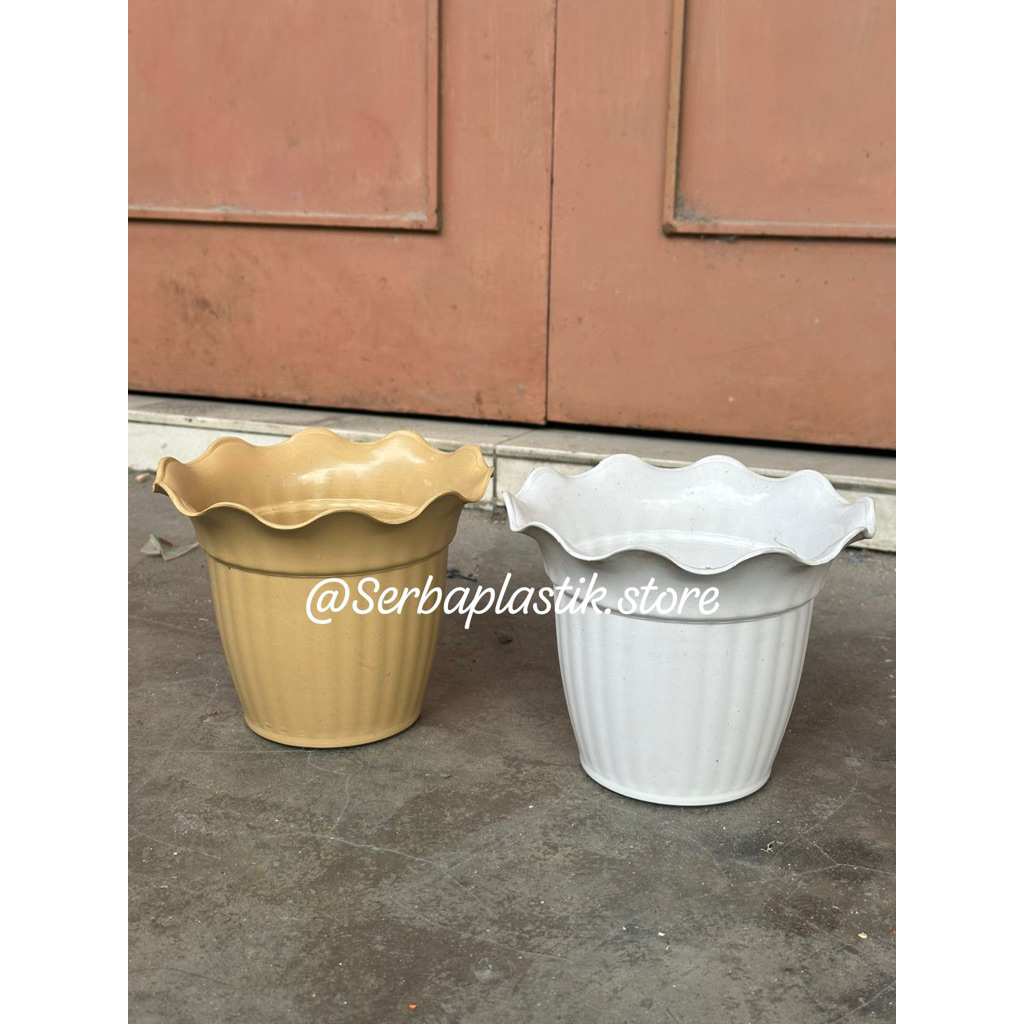 pot bunga putih bermotif tanaman warna madu motif pot 501 hias putih besar kecil tebal kecil besar s