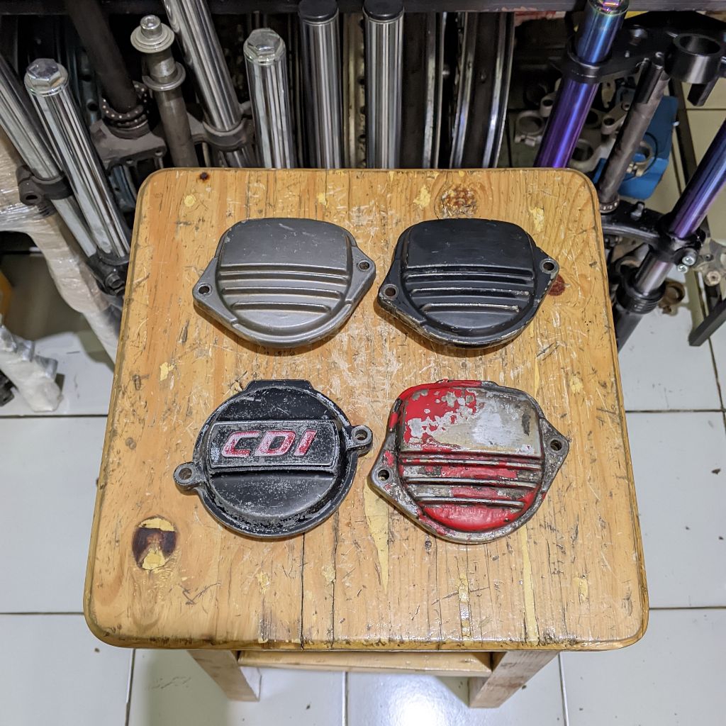Tutup noken as/timing chain gl pro neotech/tiger/mega pro dan gl pro cdi/gl 100 original copotan