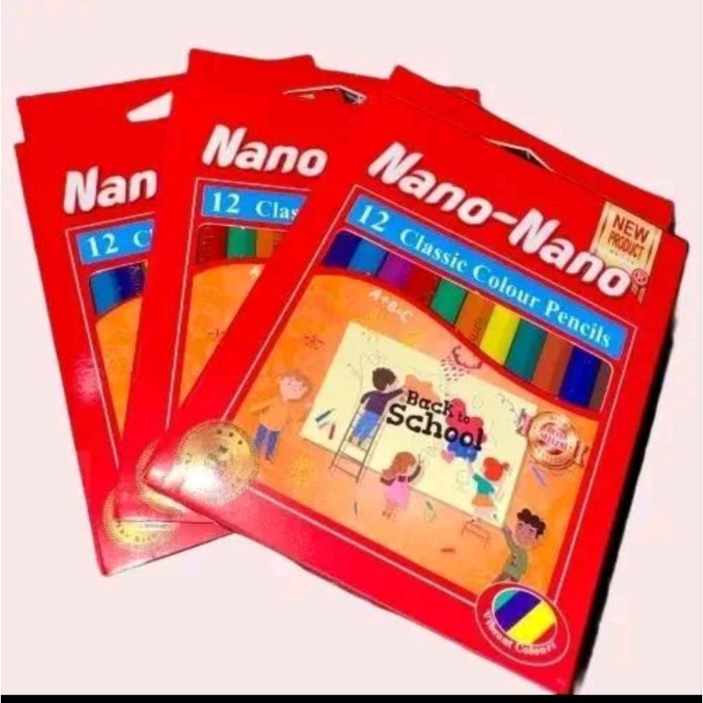 PENSIL WARNA KAYU PENDEK | KELIR KAYU PENDEK